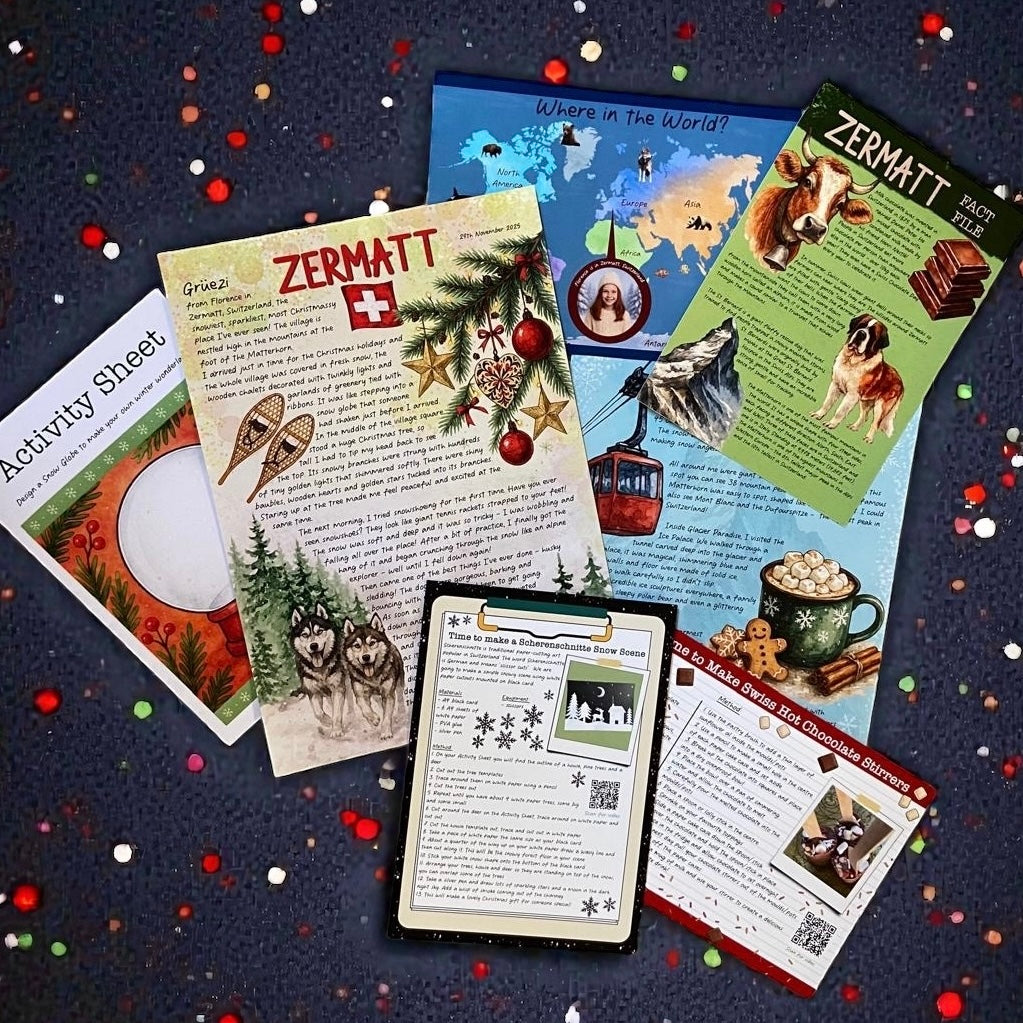 12 PDF letters - 2025 Adventure Bundle!