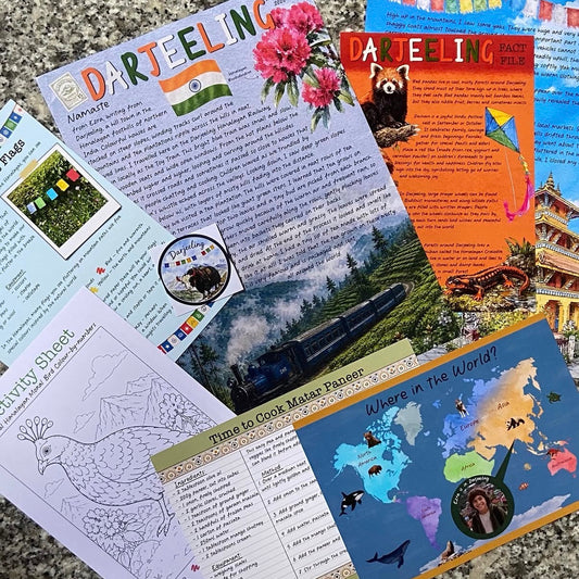 Darjeeling PDF letter Digital Download August 2026