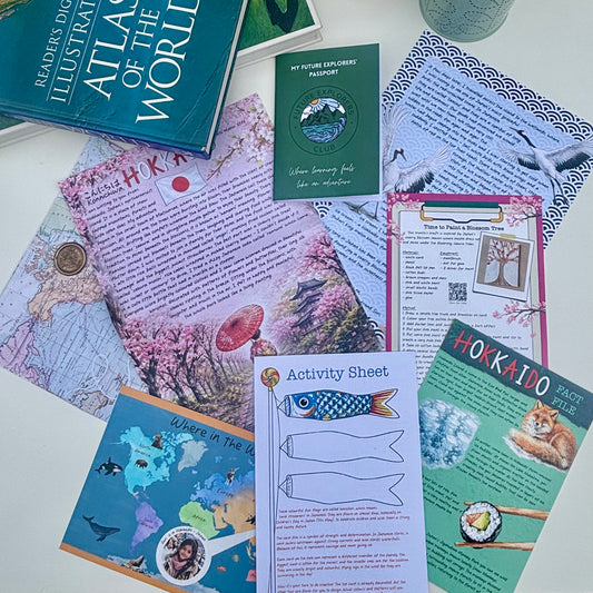 Hokkaido, Japan Letter Pack - Physical