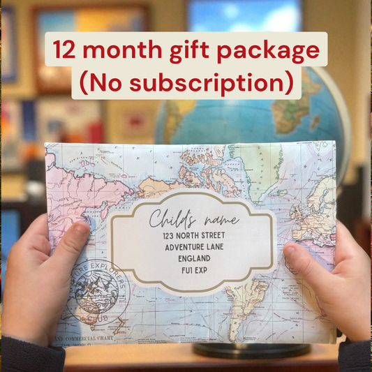 One-Off Gift: 12-Month Explorer Pack (No Subscription)